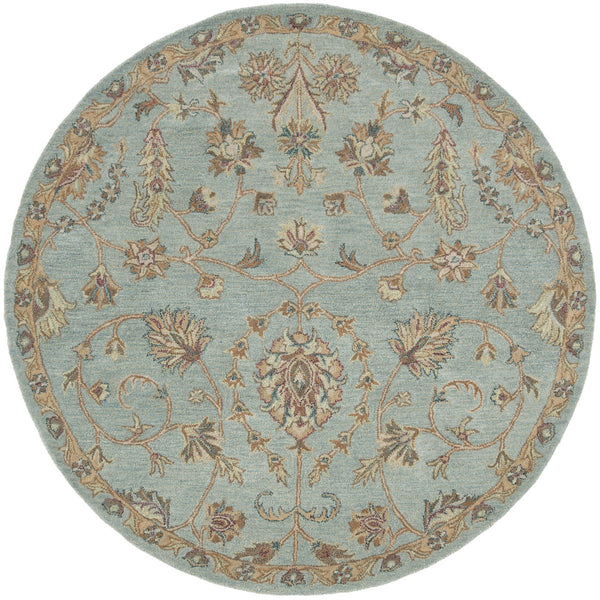Heritage Hand Tufted 80% Wool/20% Cotton Rug – Luxurious Indian Craftsmanship for Your Home Decor
