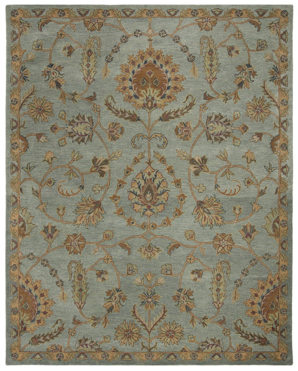 Heritage Hand Tufted 80% Wool/20% Cotton Rug – Luxurious Indian Craftsmanship for Your Home Decor