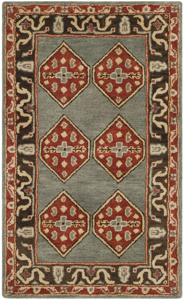 Heritage Hand Tufted Wool Rug - Luxurious 10mm Pile Height, Artisan Crafted in India for Elegant Spaces