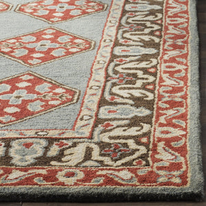 Heritage Hand Tufted Wool Rug - Luxurious 10mm Pile Height, Artisan Crafted in India for Elegant Spaces