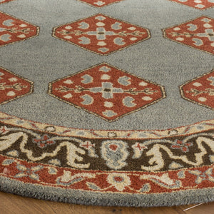 Heritage Hand Tufted Wool Rug - Luxurious 10mm Pile Height, Artisan Crafted in India for Elegant Spaces