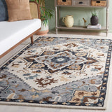 Safavieh Heritage 552 HG552 Handtufted  Rug Ivory / Grey HG552F-6R