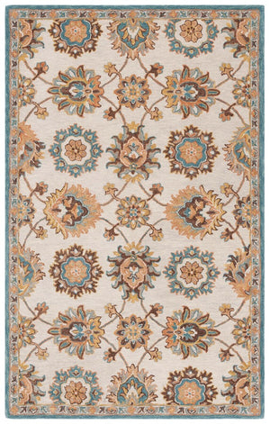 Safavieh Heritage 554 HG554 Handtufted  Rug Beige / Ivory HG554B-8