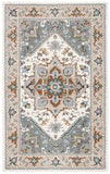 Safavieh Heritage 625 Hand Tufted Traditional Rug Ivory / Light Blue 2'-3" x 4' RECTANGLE