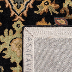 Safavieh Heritage 625 Hand Tufted  Rug Black / Gold HG625Z-6OV