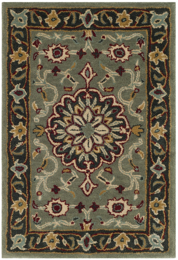 Heritage Hand Tufted Wool Rug - Luxurious 10mm Pile Height, Durable Cotton Backing, Artisan Quality