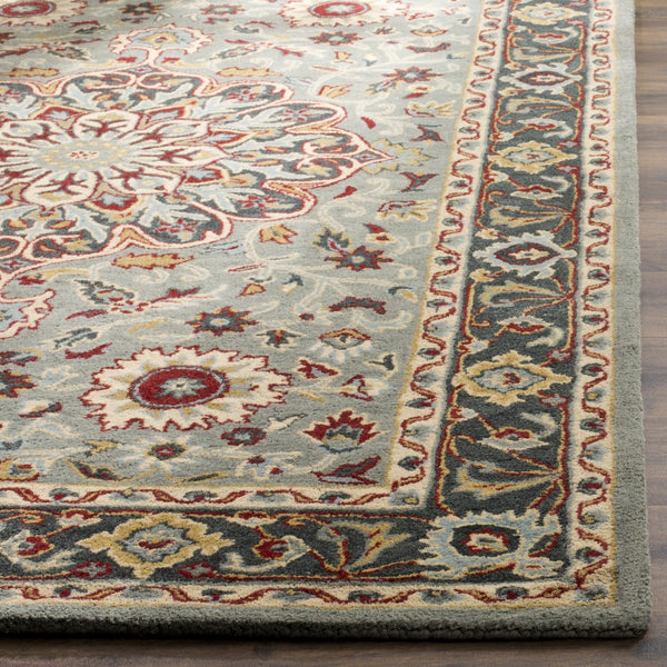 Heritage Hand Tufted Wool Rug - Luxurious 10mm Pile Height, Durable Cotton Backing, Artisan Quality