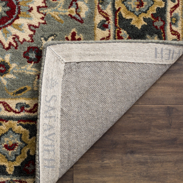 Heritage Hand Tufted Wool Rug - Luxurious 10mm Pile Height, Durable Cotton Backing, Artisan Quality