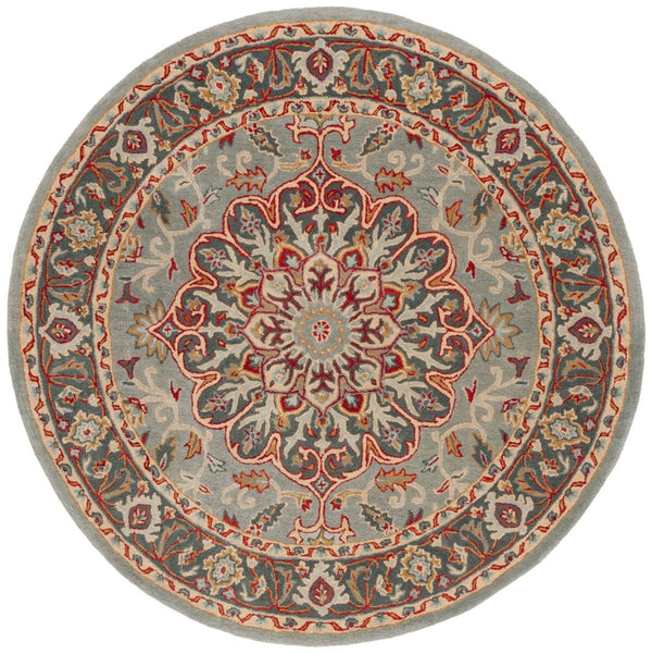 Heritage Hand Tufted Wool Rug - Luxurious 10mm Pile Height, Durable Cotton Backing, Artisan Quality