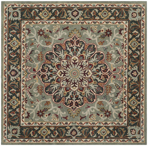 Heritage Hand Tufted Wool Rug - Luxurious 10mm Pile Height, Durable Cotton Backing, Artisan Quality