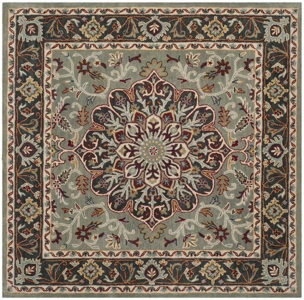 Heritage Hand Tufted Wool Rug - Luxurious 10mm Pile Height, Durable Cotton Backing, Artisan Quality