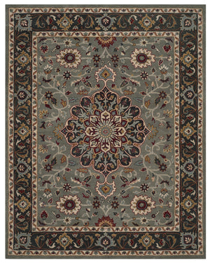 Heritage Hand Tufted Wool Rug - Luxurious 10mm Pile Height, Durable Cotton Backing, Artisan Quality