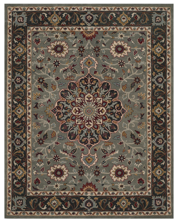 Heritage Hand Tufted Wool Rug - Luxurious 10mm Pile Height, Durable Cotton Backing, Artisan Quality