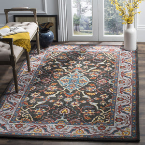Heritage Hand Tufted Wool Rug - Luxurious Indian Craftsmanship for Elegant Home Décor and Comfort