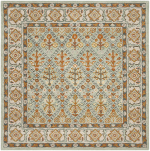 Heritage Hand Tufted Wool Rug – Luxurious 10mm Pile Height, Durable Cotton Backing, Crafted in India