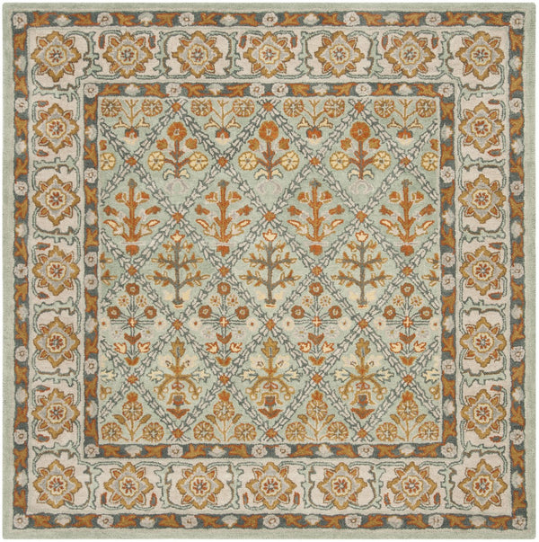 Heritage Hand Tufted Wool Rug – Luxurious 10mm Pile Height, Durable Cotton Backing, Crafted in India