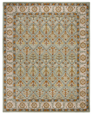 Heritage Hand Tufted Wool Rug – Luxurious 10mm Pile Height, Durable Cotton Backing, Crafted in India