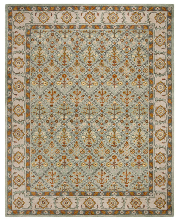 Heritage Hand Tufted Wool Rug – Luxurious 10mm Pile Height, Durable Cotton Backing, Crafted in India