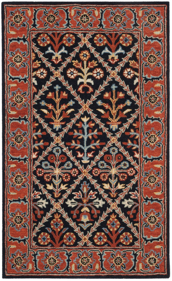 Heritage Hand Tufted Wool Rug – Luxurious 10mm Pile Height, Durable Cotton Backing, Crafted in India