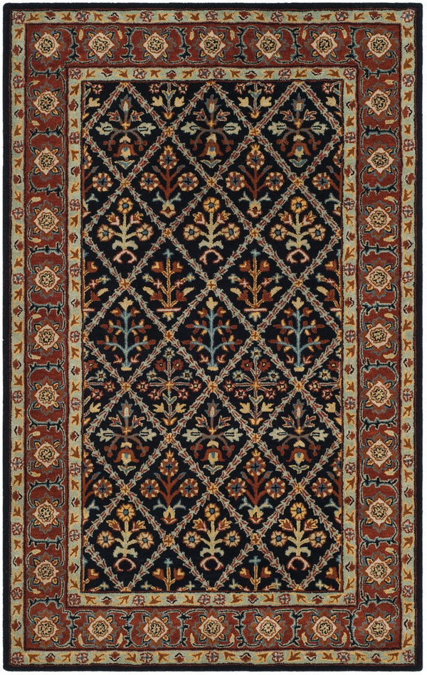 Heritage Hand Tufted Wool Rug – Luxurious 10mm Pile Height, Durable Cotton Backing, Crafted in India