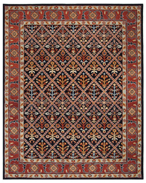 Heritage Hand Tufted Wool Rug – Luxurious 10mm Pile Height, Durable Cotton Backing, Crafted in India