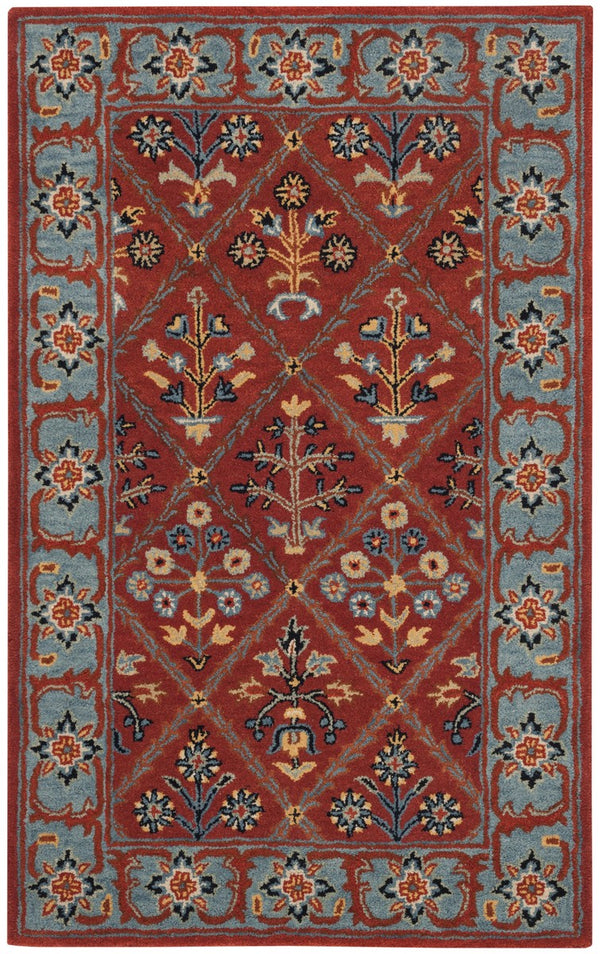 Heritage Hand Tufted Wool Rug – Luxurious 10mm Pile Height, Durable Cotton Backing, Crafted in India
