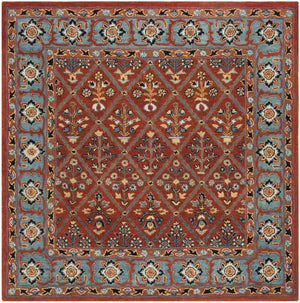 Heritage Hand Tufted Wool Rug – Luxurious 10mm Pile Height, Durable Cotton Backing, Crafted in India