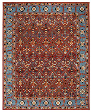 Heritage Hand Tufted Wool Rug – Luxurious 10mm Pile Height, Durable Cotton Backing, Crafted in India