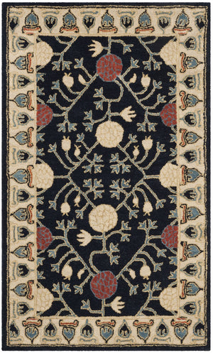 Heritage Hand Tufted Wool Rug - Luxurious 10mm Pile Height, Indian Craftsmanship for Elegant Spaces