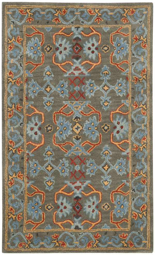 Heritage 741 Hand Tufted Wool Rug - Luxurious 10mm Pile Height, Durable Cotton Backing, India Origin