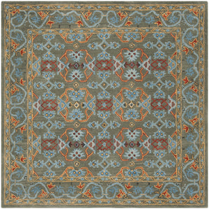 Heritage 741 Hand Tufted Wool Rug - Luxurious 10mm Pile Height, Durable Cotton Backing, India Origin