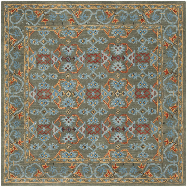Heritage 741 Hand Tufted Wool Rug - Luxurious 10mm Pile Height, Durable Cotton Backing, India Origin