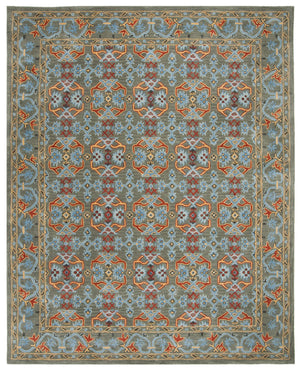 Heritage 741 Hand Tufted Wool Rug - Luxurious 10mm Pile Height, Durable Cotton Backing, India Origin
