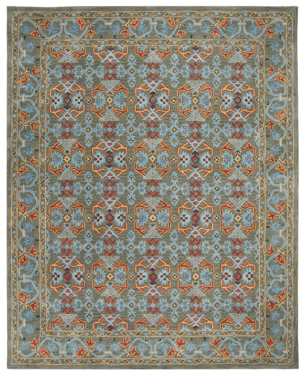 Heritage 741 Hand Tufted Wool Rug - Luxurious 10mm Pile Height, Durable Cotton Backing, India Origin