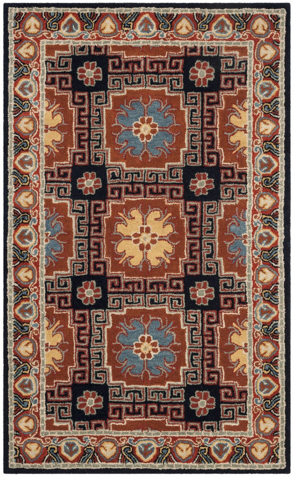 Heritage Hand Tufted Wool Rug - Luxurious 10mm Pile Height, Elegant Design, Made in India - 15 Area