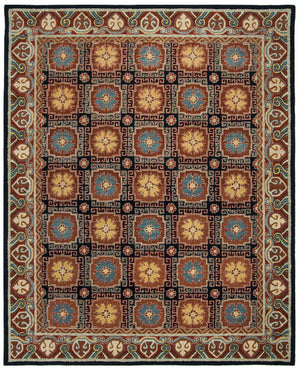 Heritage Hand Tufted Wool Rug - Luxurious 10mm Pile Height, Elegant Design, Made in India - 15 Area