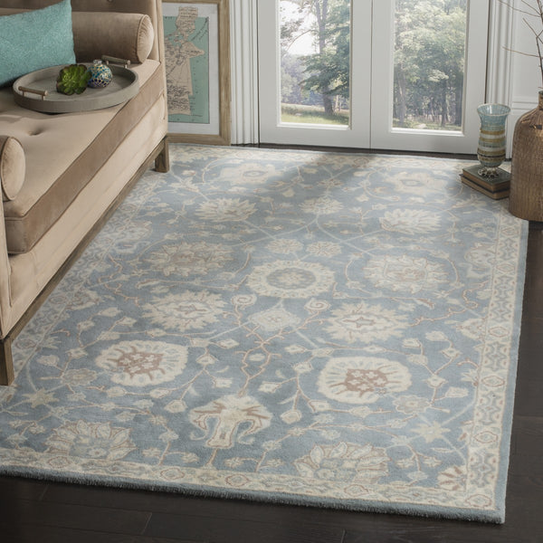 Heritage Hand Tufted Wool Rug from India - Luxurious Design for Elegant Home Décor and Comfort