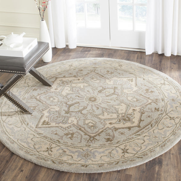 Heritage Hand Tufted Wool Rug - Luxurious Indian Craftsmanship for Elegant Home Décor and Comfort