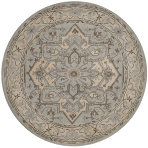 Heritage Hand Tufted Wool Rug - Luxurious Indian Craftsmanship for Elegant Home Décor and Comfort