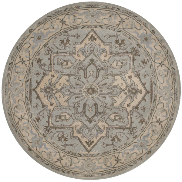 Heritage Hand Tufted Wool Rug - Luxurious Indian Craftsmanship for Elegant Home Décor and Comfort