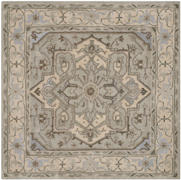 Heritage Hand Tufted Wool Rug - Luxurious Indian Craftsmanship for Elegant Home Décor and Comfort