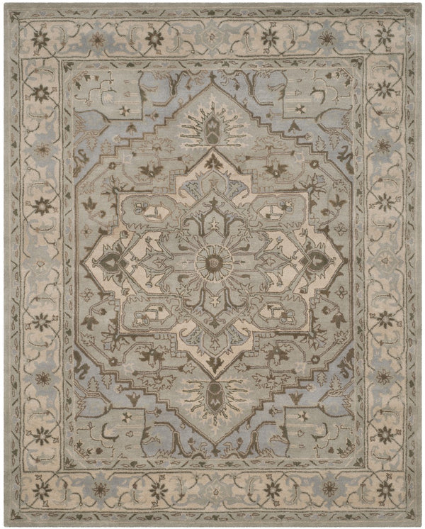 Heritage Hand Tufted Wool Rug - Luxurious Indian Craftsmanship for Elegant Home Décor and Comfort