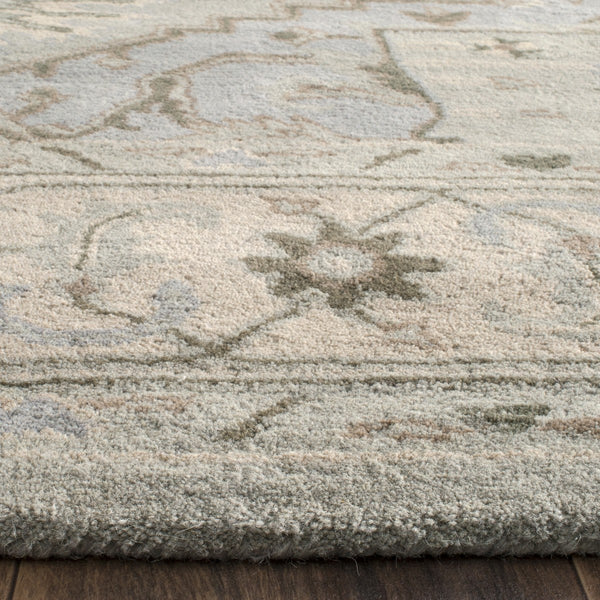 Heritage Hand Tufted Wool Rug - Luxurious Indian Craftsmanship for Elegant Home Décor and Comfort