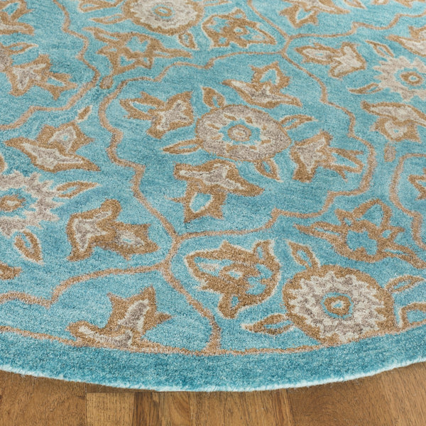 Heritage Hand Tufted Wool Rug - Luxurious 14mm Pile Height, Elegant Design for Timeless Home Decor