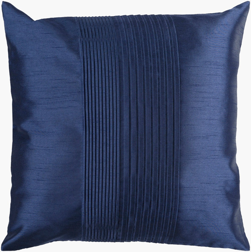 Livabliss Solid Pleated Polyester Throw Pillow Tailored Texture for Sofa Chair or Bed HH029-1818