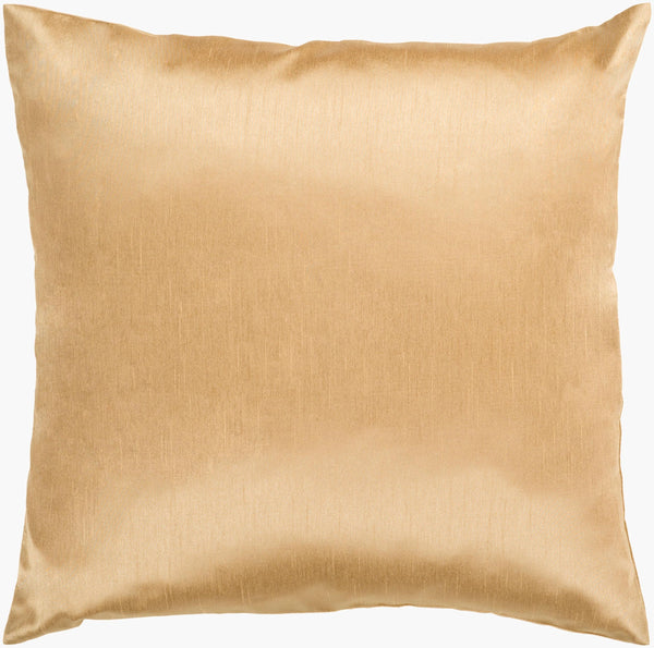 Surya Solid Luxe Pillow Kit - 20"X20" Decorative Covers & Inserts For Timeless Home Comfort & Style Beige Polyester,Polyester Hh038-1818d