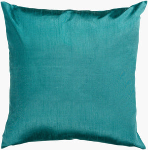 Surya Solid Luxe Pillow Kit - 20"X20" Decorative Covers & Inserts For Timeless Home Comfort & Style Green Polyester,Polyester Hh041-2222p