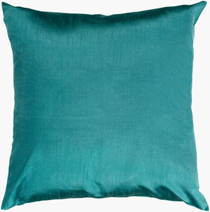 Surya Solid Luxe Pillow Kit - 20"X20" Decorative Covers & Inserts For Timeless Home Comfort & Style Green Polyester,Polyester Hh041-2222p