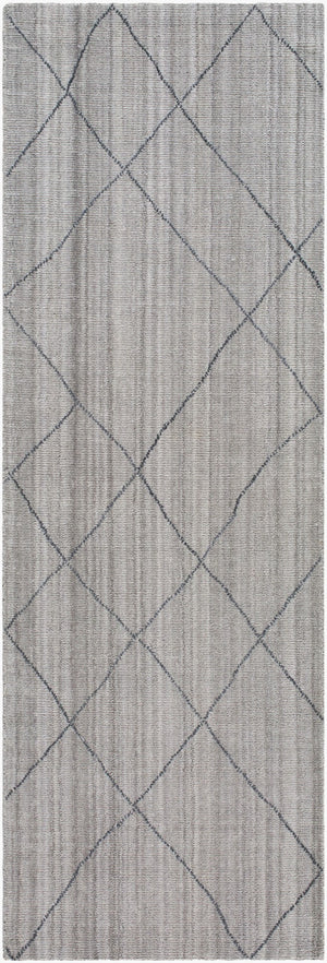 Surya Highland Handmade 2' X 3' Area Rug - Eco-friendly, Hand-loomed, Durable Design For Elegant Spaces Light Gray Recycled Pet Yarn Hhd2300-268