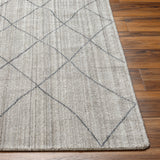 Highland HHD-2300 9' x 12' Handmade Rug HHD2300-912  Light Gray, Charcoal, Medium Gray Surya